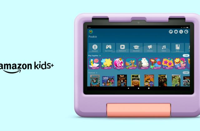 An image of a kid-friendly Fire tablet.
