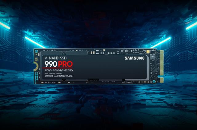Samsung adds a 4TB option to its latest high-speed 990 Pro PCI-4 SSDs